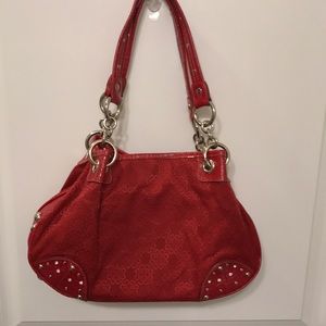Red Kathy Van Zeeland  bag